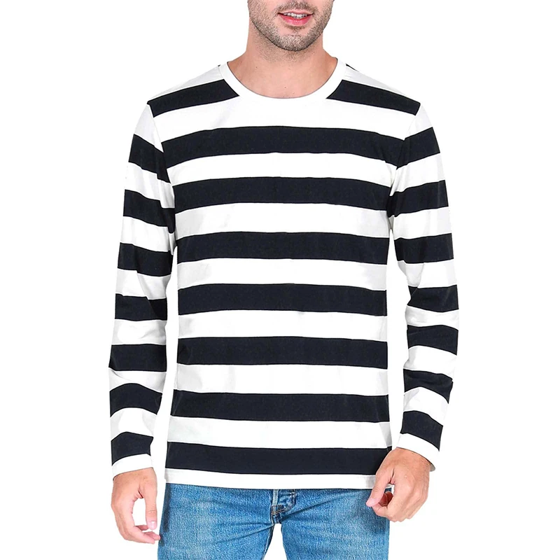3D Printing Custom - Herren 3D-Druck Tarnmuster Langarm-T-Shirt aus Polyester,