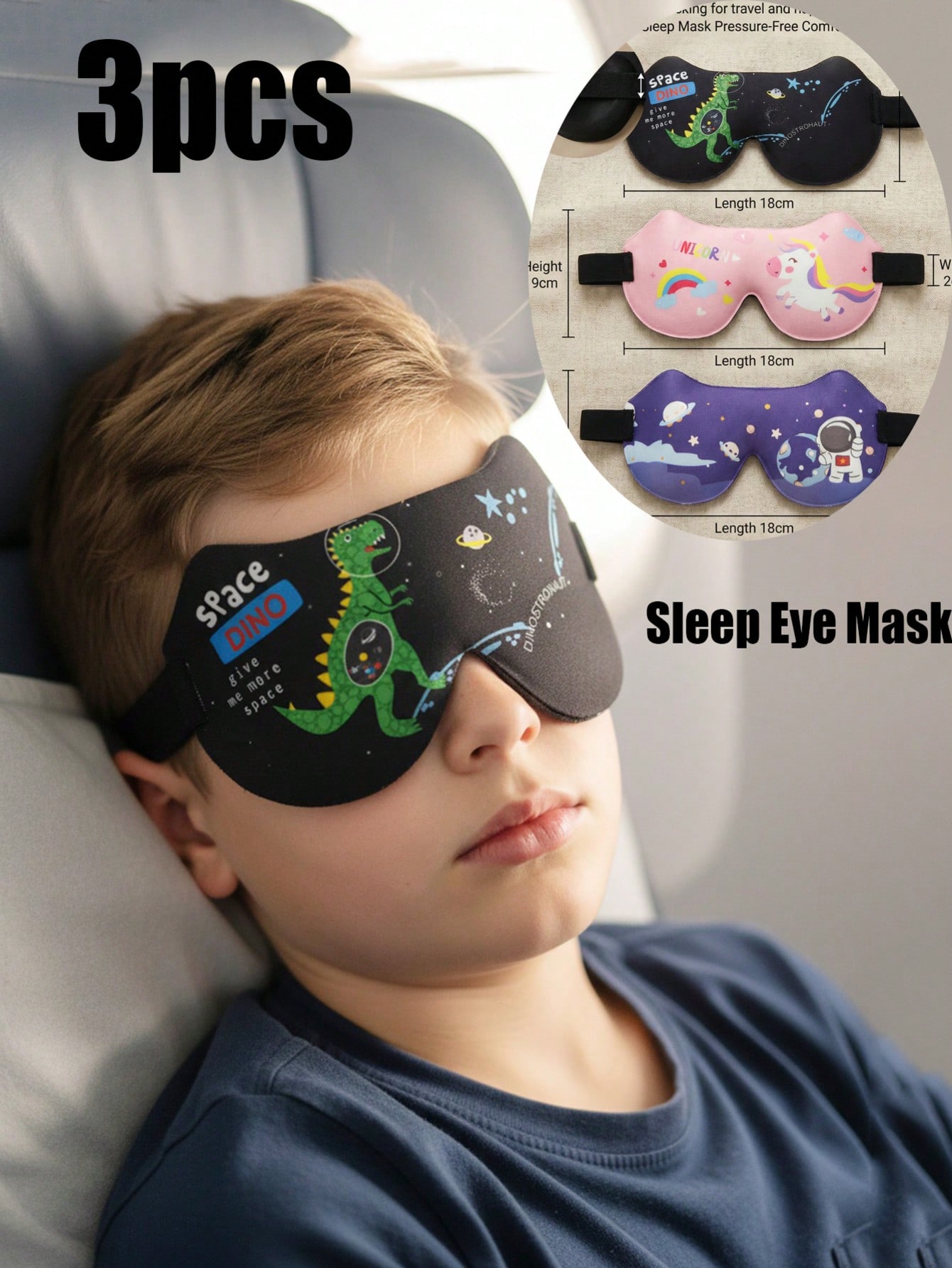 3 Stück 3D-Stereo-Schlafaugenm – 3D Printing Mask Bewertung und Preis