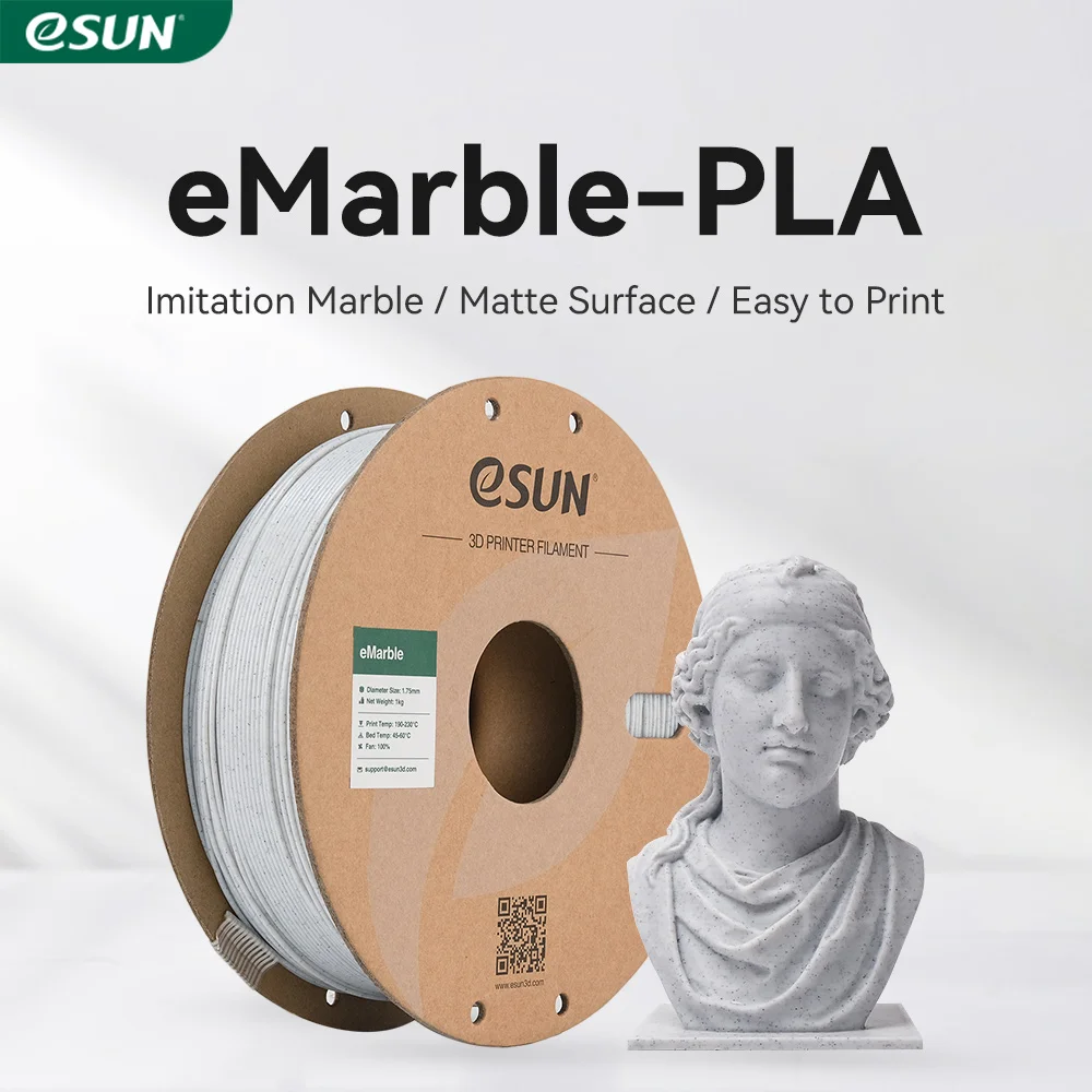 ESUN Marmor PLA Filament 1,75m – 3D Printing Nylon Bewertung und Preis
